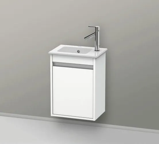 Тумба подвесная под раковину Duravit Ketho KT6417R1818 правая, белая матовая
