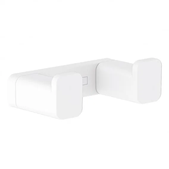 Двойной крючок HANSGROHE AddStoris 41755700 Белый матовый