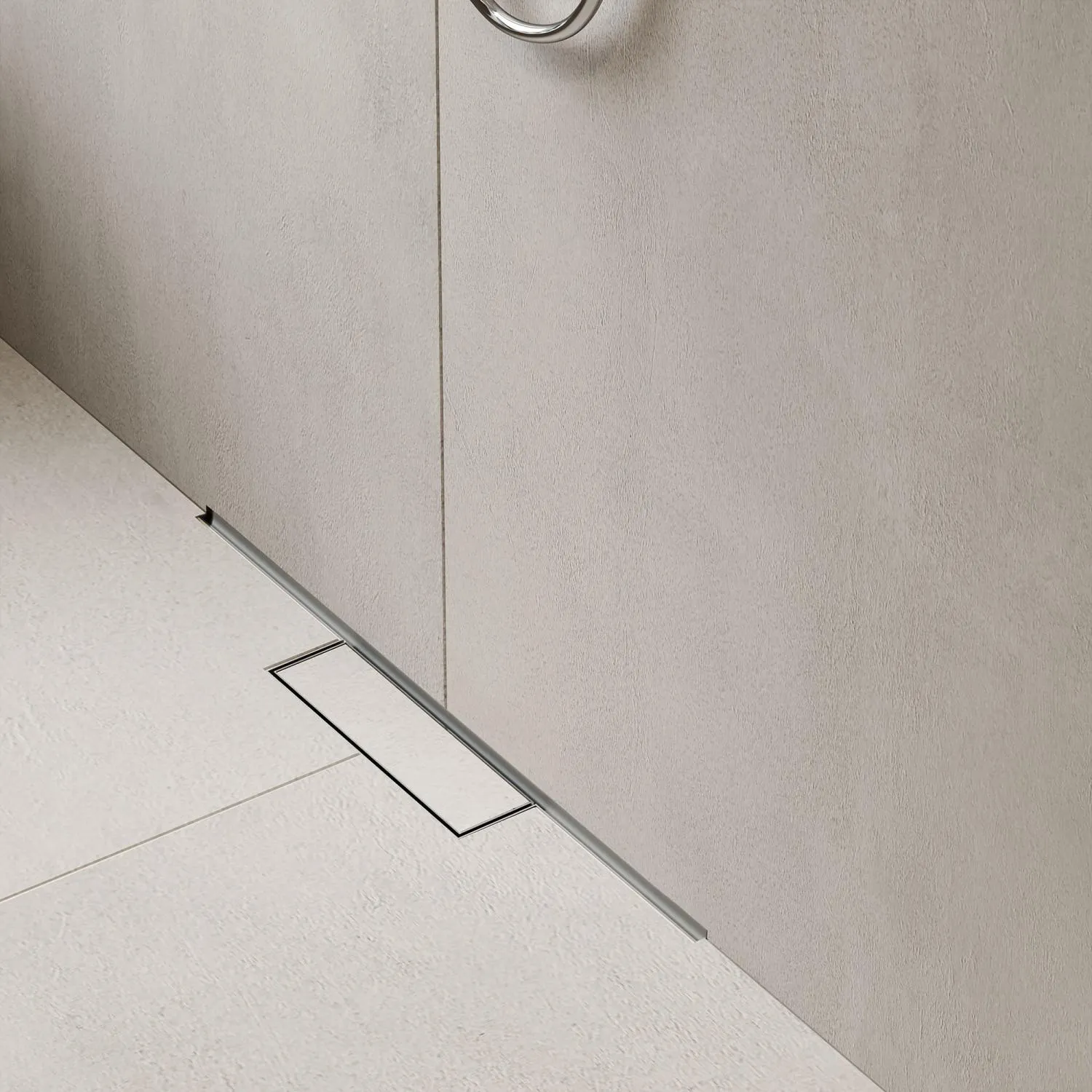 Внешняя часть трапа для душа HANSGROHE RainDrain Minimalistic 56222000 1000 мм, цвет Хром