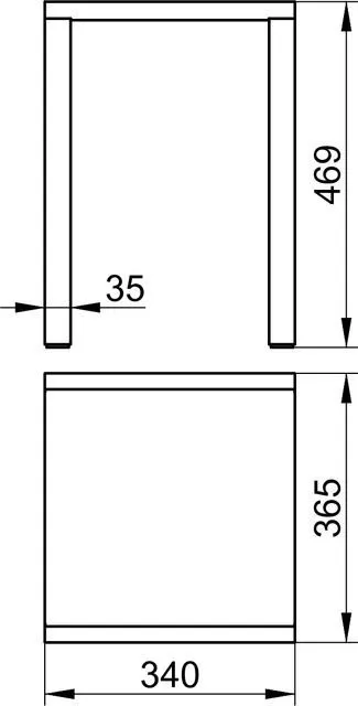 Стульчик для ванной KEUCO PLAN 14982 010037 Хром/Темно-серый