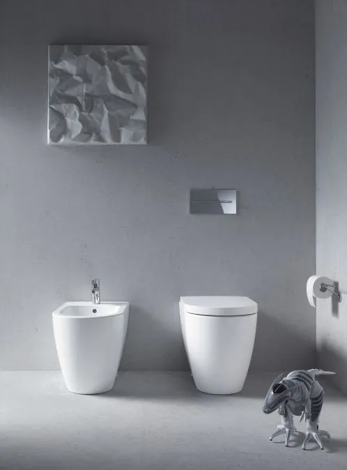 Напольный приставной унитаз Duravit ME By Starck 2169090000 белый