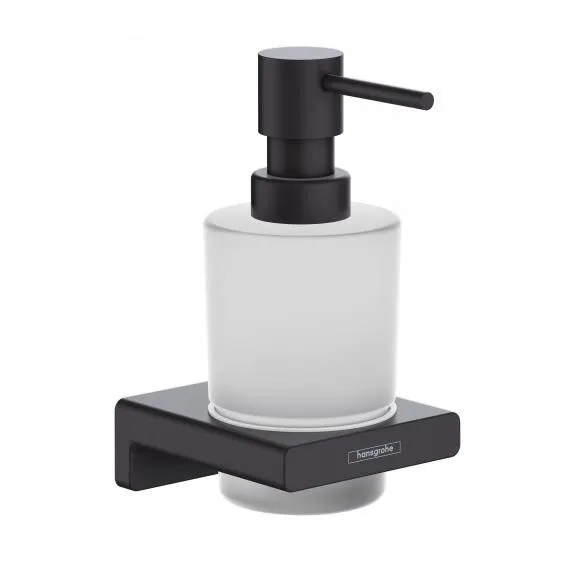 Дозатор для жидкого мыла HANSGROHE AddStoris 41745670 Чёрный матовый