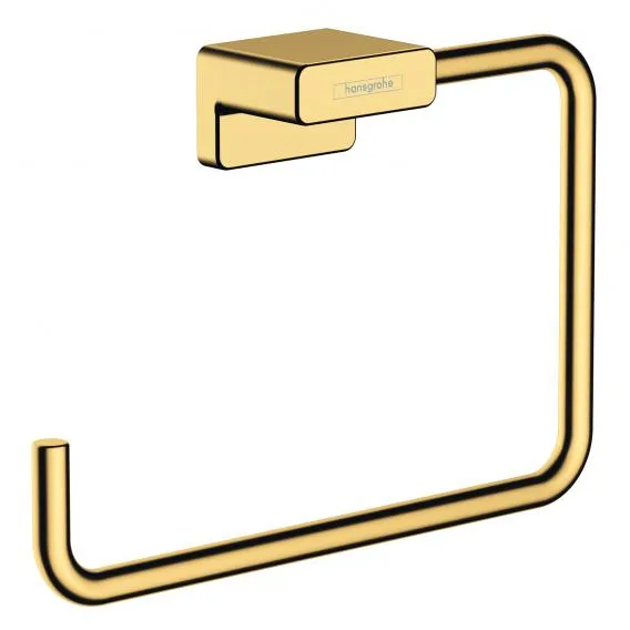 Кольцевой полотенцедержатель HANSGROHE AddStori 41754990 Полированное золото
