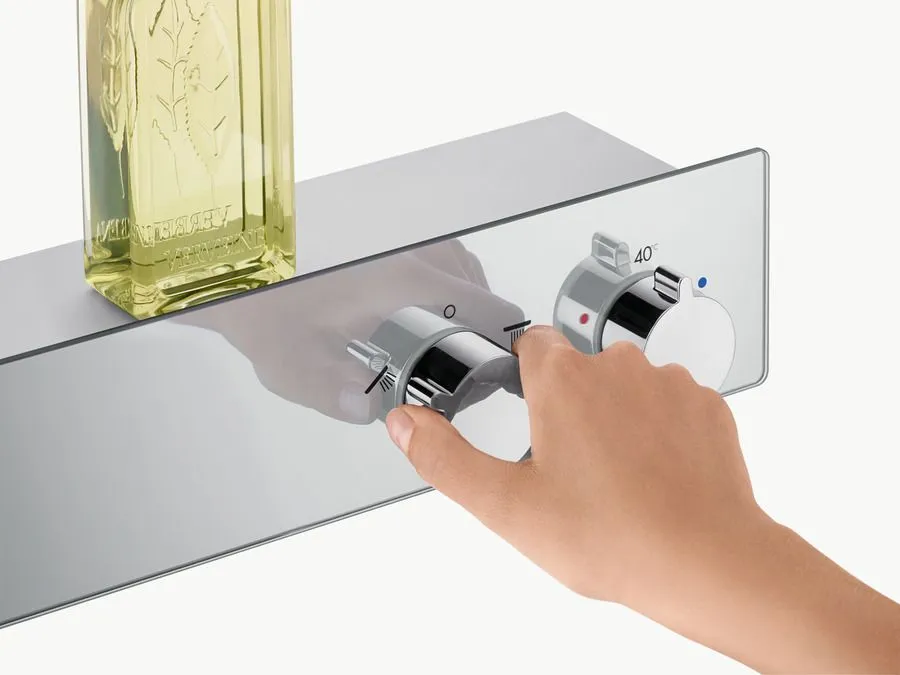Смеситель для душа с термостатом Hansgrohe ShowerTablet 600 13108000 хром