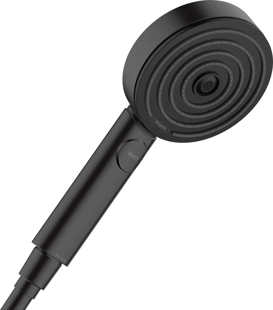 Ручной душ Hansgrohe Pulsify Select S 24100670 105 3jet Activation, матовый чёрный