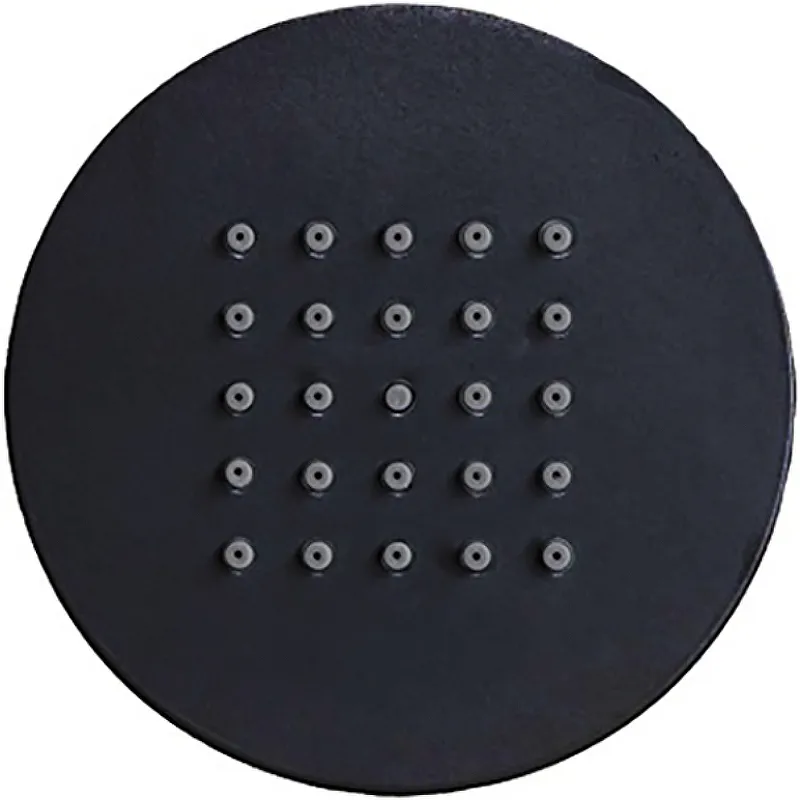 Боковая форсунка BOSSINI TONDO FLAT WALL I00175.073 Чёрный матовый