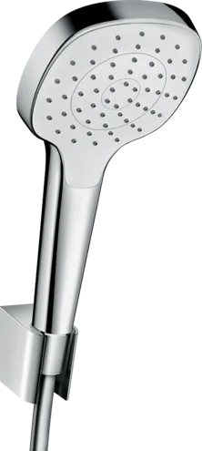 Душевой набор Hansgrohe Croma Select Е 26412400 белый/хром