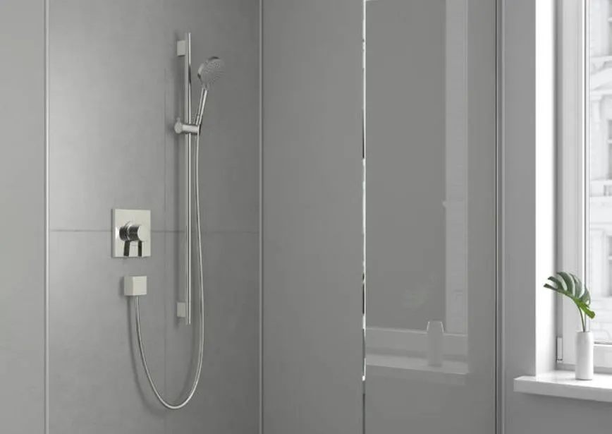 Ручной душ круглый HANSGROHE Vernis Blend Vario Green 26090000 100 мм, цвет Хром