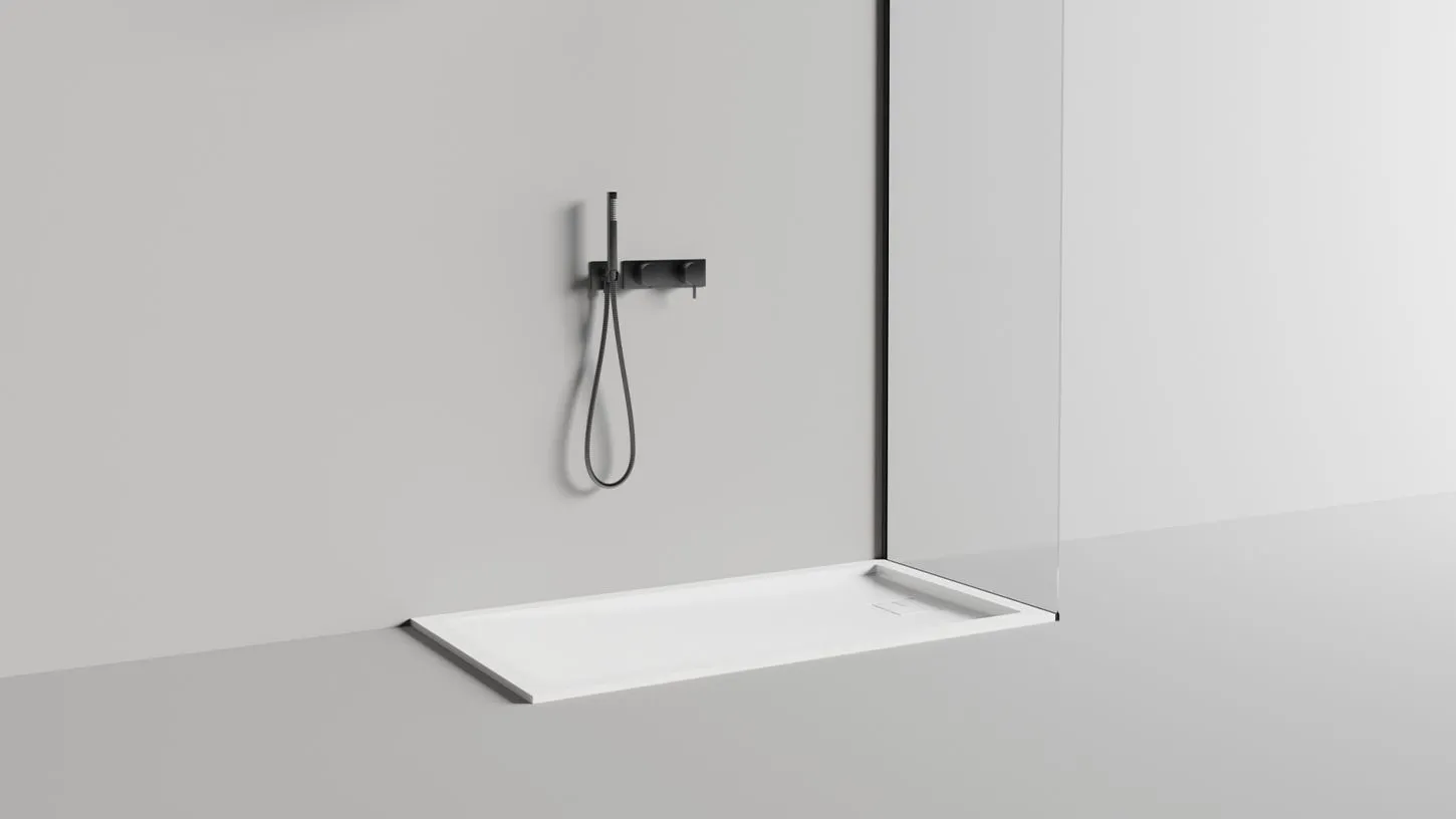 Душевой поддон прямоугольный SALINI CAPRI 120211M 800х1500х82мм, S-Sense, цвет Белый матовый