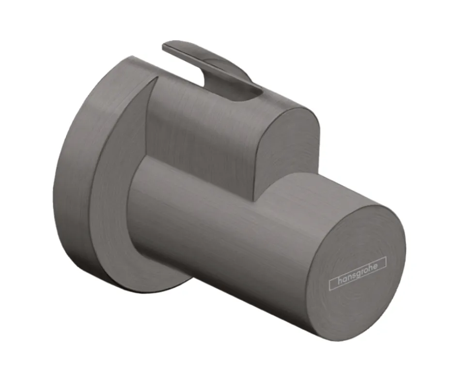 Декоративная накладка для вентиля HANSGROHE Flowstar 13950340 цвет Шлифованный чёрный хром