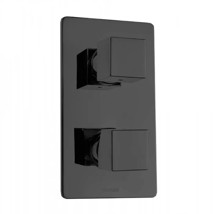 Наружная часть смесителя для ванны BOSSINI CUBE NEW Z00062.073 Чёрный матовый