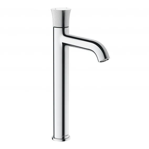 Однорычажный смеситель Duravit White Tulip WT1040002010 для раковины XL, 317 мм, хром