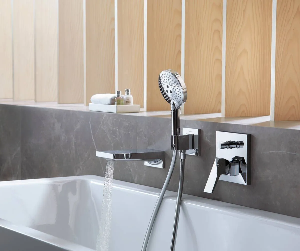 Наружная часть смесителя для ванны Hansgrohe Metropol 32545000 Хром с переключателем