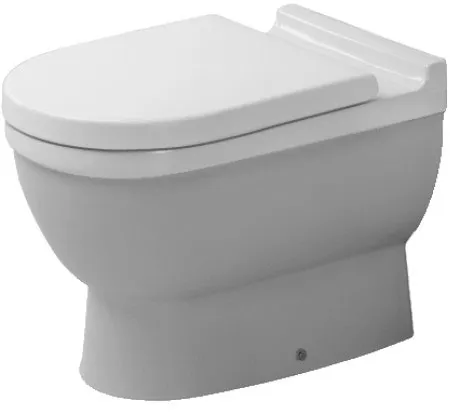 Напольный приставной унитаз Duravit Starck 3 0124090000 белый