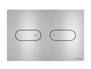 Клавиша смыва ARTCERAM INOX 710    710.000.BS   245х165 мм, 2 режима, нержавеющая сталь, цвет Steel