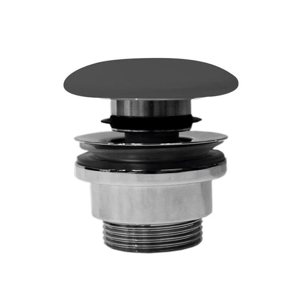 Донный клапан клик-клак  для раковины с переливом GSI SPARES PCS26 цвет Ardesia матовый