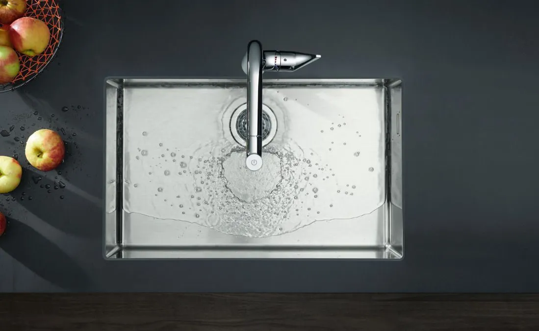 Смеситель для кухни Hansgrohe Metris Select M71 73803000 Хром