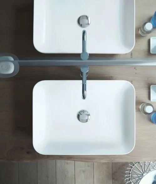 Раковина накладная Duravit Cape Cod 2340430000 43х43 см
