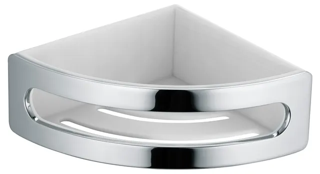Полка в ванну угловая (корзина) Keuco Elegance New 11657 010001 хром, антрацит