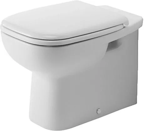 Напольный приставной унитаз Duravit D-Code 21150900002 белый