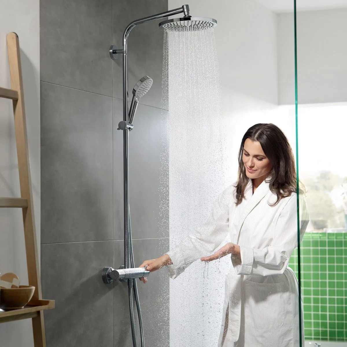 Душевая система Hansgrohe Crometta S 240 1jet 27269000 Хром