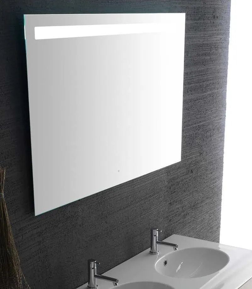 Зеркало с подсветкой GLOBO MIRROR FRAMES BPS100 1000 мм х 700 мм, с сенсорным выключателем, серое