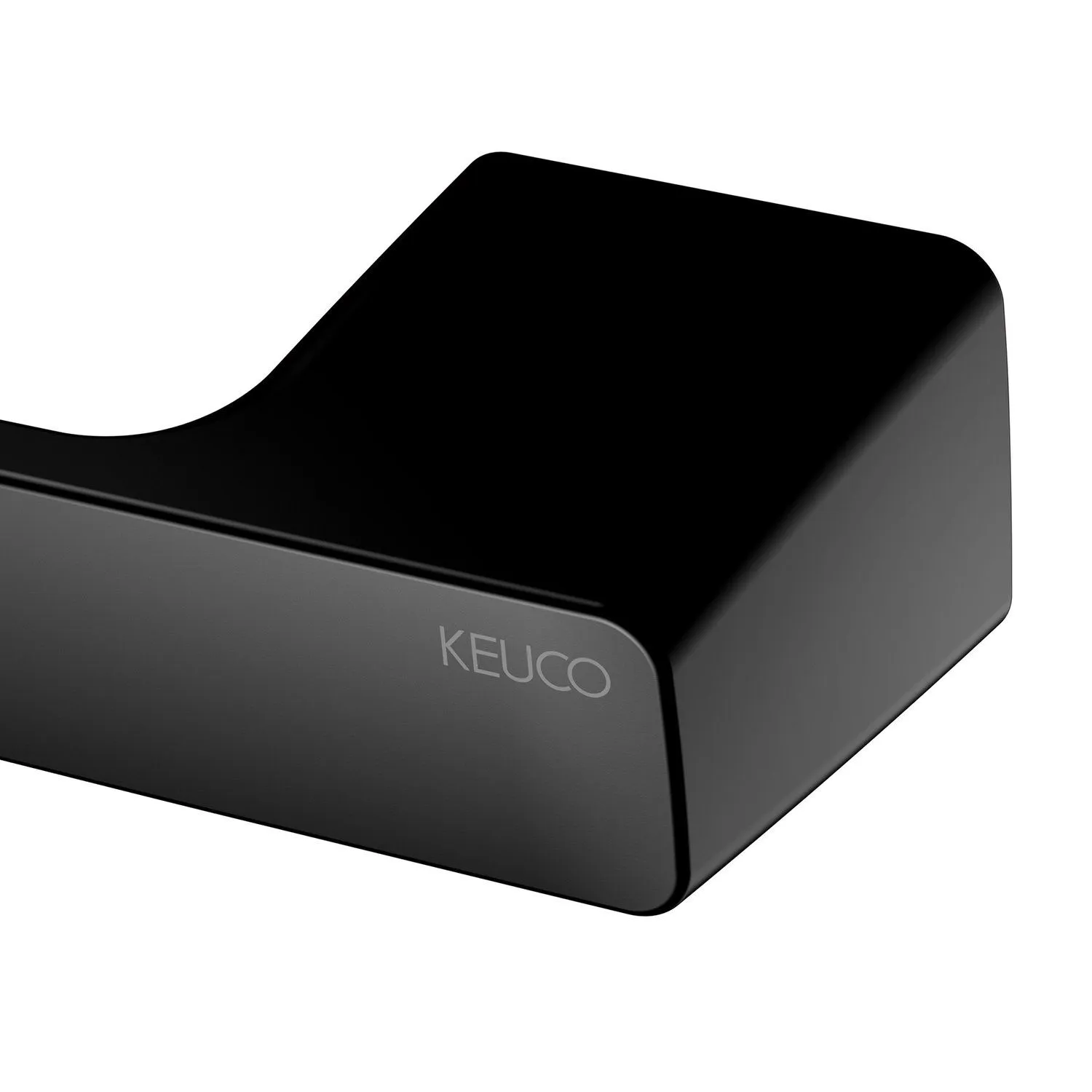Полотенцедержатель KEUCO AVENO 14601 370800 800 мм, с клеевым комплектом, цвет Чёрный матовый