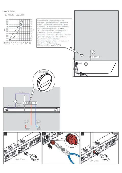 Термостат AXOR ShowerSolutions 18355000 Хром