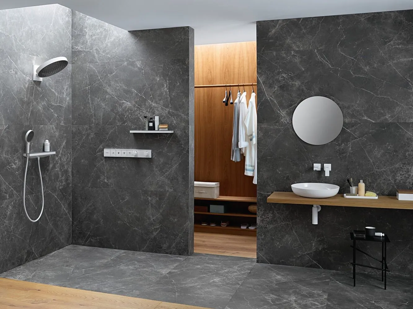 Ручной душ Hansgrohe Rainfinity 130 3jet 26865000 EcoSmart хром