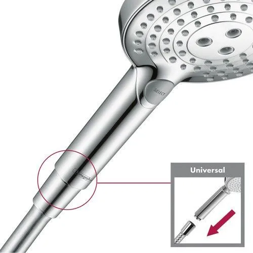 Ручной душ HANSGROHE Raindance Select S 26014990 120 3jet, цвет Полированное золото