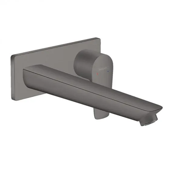 Смеситель для раковины однорычажный Hansgrohe Talis E 71734340 шлифованный чёрный хром