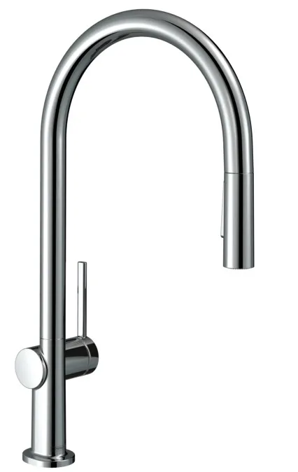 Кухонный смеситель однорычажный с вытяжным душем Hansgrohe Talis M54 72800000 хром 