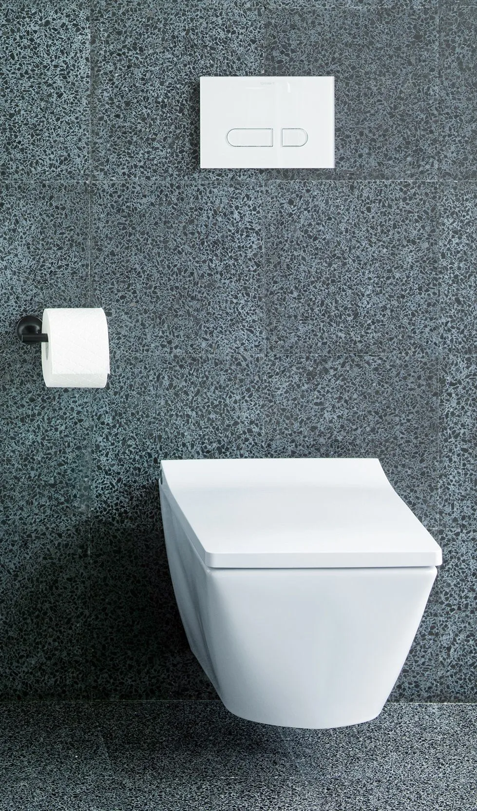 Держатель туалетной бумаги Duravit Starck T 0099374600 черный