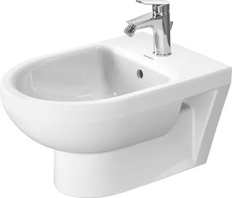 Биде подвесное DURAVIT Duravit No.1 2279150000 540 мм х 360 мм, с переливом, с отверстием под смеситель, белое