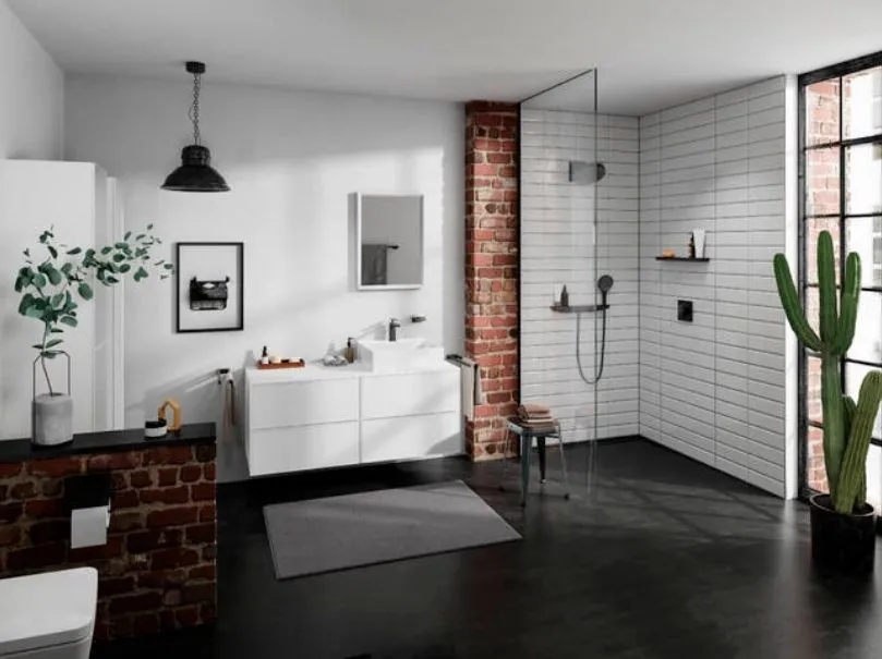 Верхний душ круглый потолочный HANSGROHE Rainfinity 26229990 250, 1jet, с EcoSmart, цвет Полированное золото