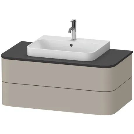 Тумба подвесная для консоли Duravit Happy D.2 Plus HP497106060 серо-коричневый