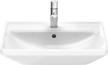 Раковина подвесная Duravit D-Neo 2366600000 600 мм х 440 мм, с переливом, с отверстием под смеситель, белая