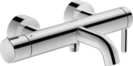 Однорычажный смеситель для ванны Duravit С.1 C15230000046, чёрный мат