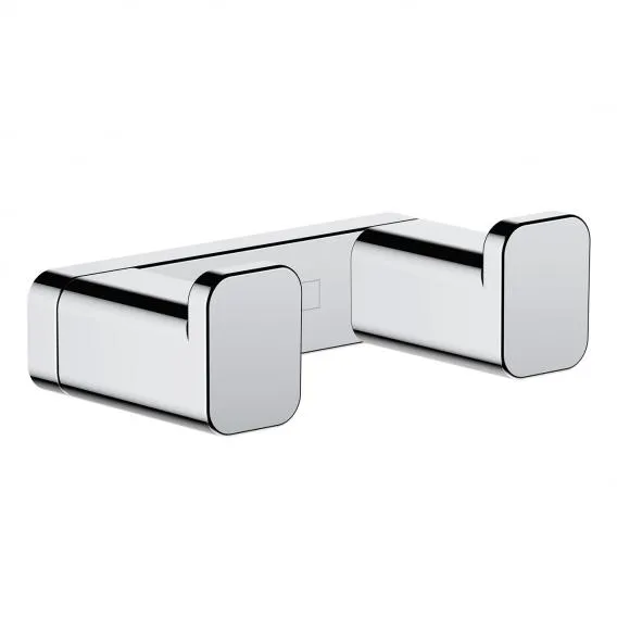 Двойной крючок HANSGROHE AddStoris 41755000 Хром