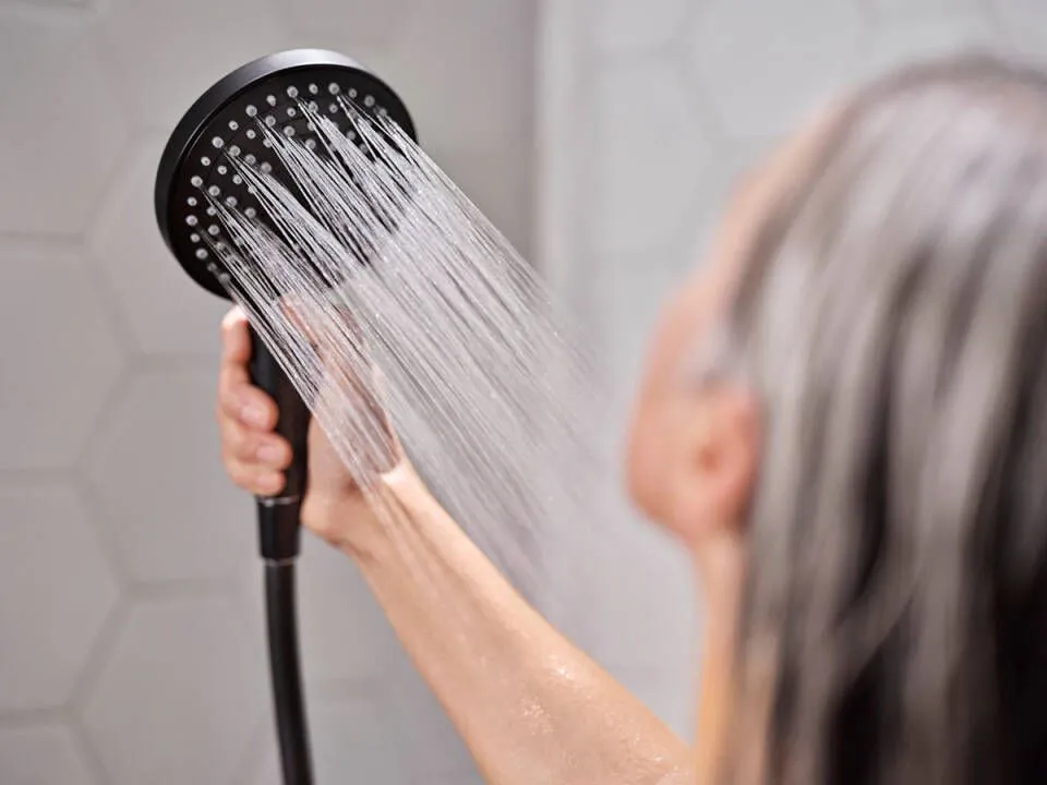 Ручной душ HANSGROHE Raindance Select S 26014990 120 3jet, цвет Полированное золото