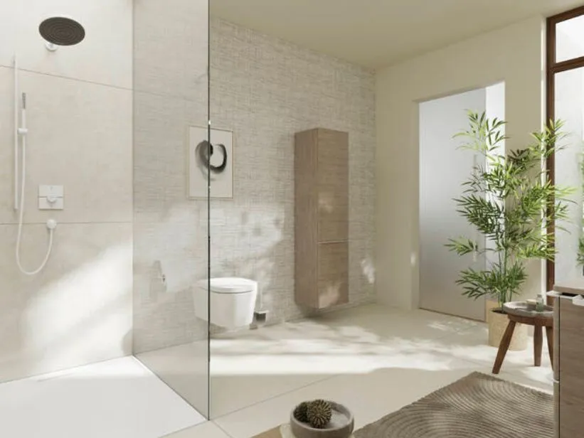 Ручной душ -"палочка" HANSGROHE Pulsify S 24125700 100 1jet, EcoSmart, Белый матовый