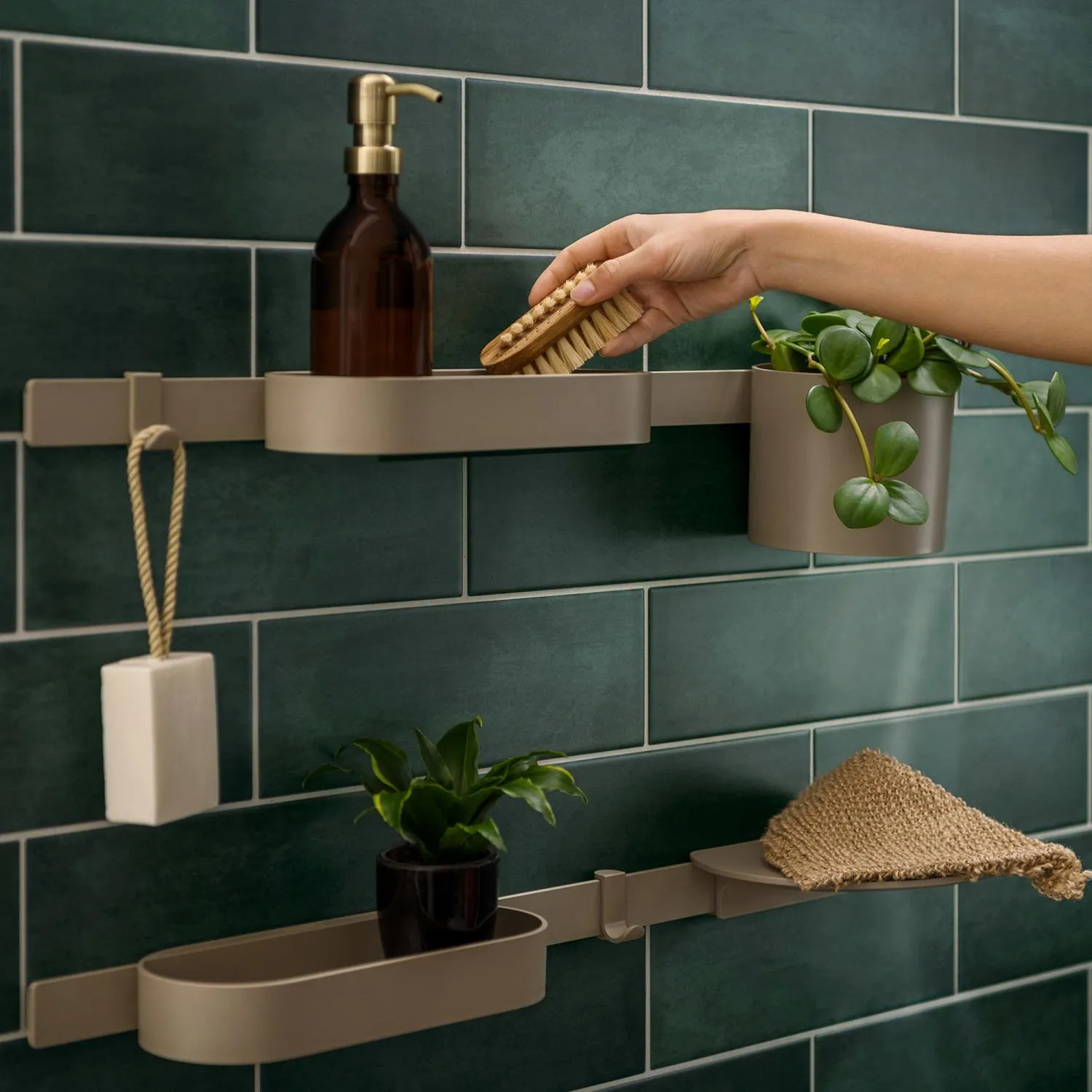 Корзина для хранения глубокая HANSGROHE Planet Edition 28912210 цвет Песок
