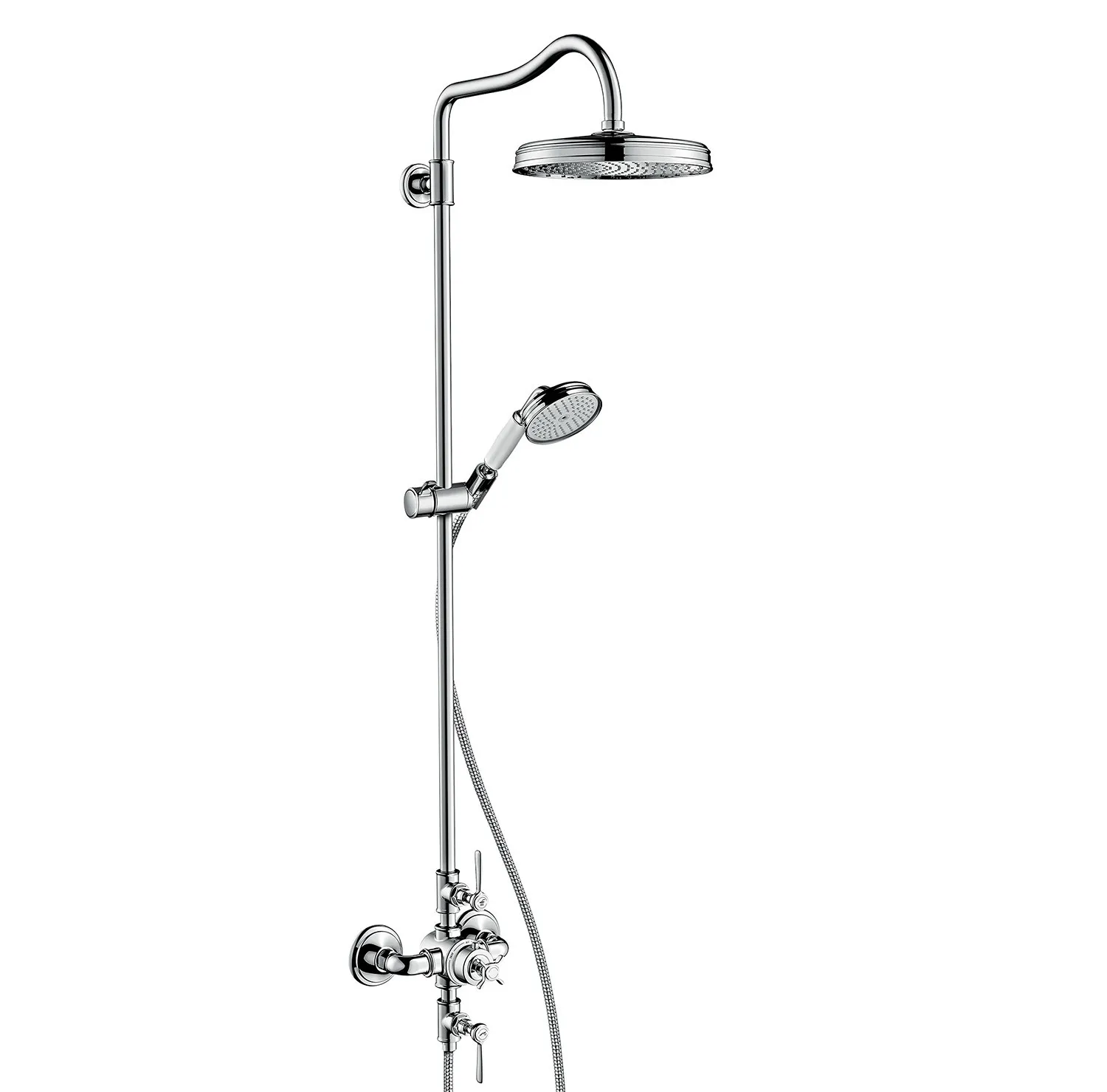 Душевая система с термостатом Showerpipe AXOR Montreux 16572000 Хром