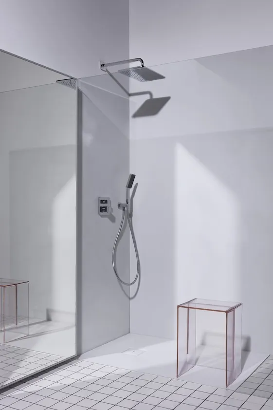 Табурет для ванной комнаты Kartell by Laufen   3.8933.0.084.000.1 пластик прозрачный