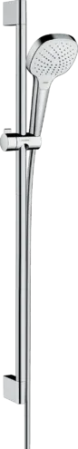 Душевой набор Hansgrohe Croma Select E Vario EcoSmart 26593400 белый/хром