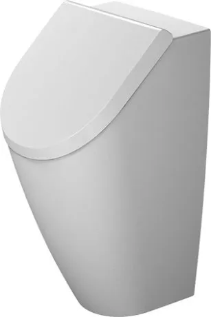 Писсуар подвесной Duravit ME by Starck 2812300000 без "мушки", с креплением, без смывного края Rimless, с подачей воды сзади, белый
