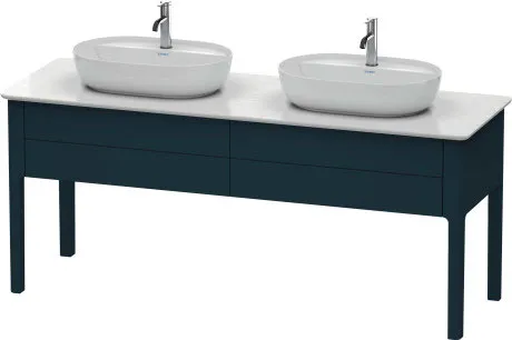 Тумба напольная под столешницу Duravit Luv LU9562B9898 темно-синий