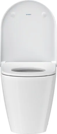 Унитаз напольный пристенный Duravit D-Neo Rimless 2003090000 370 мм х 580 мм, с вертикальным смывом, без смывного края, с креплением, белый