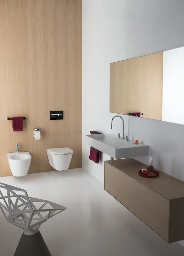 Подвесное биде  Kartell by Laufen   8.3033.1.400.302.1 белое, с покрытием LCC