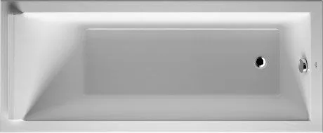 Акриловая ванна Duravit Starck 700332000000000 1500 х 750 c одним наклоном для спины, встраиваемая версия или версия с панелями, белая